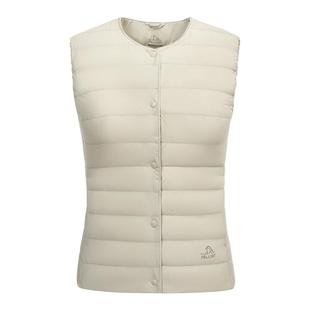 伯希和800蓬羽绒马甲女户外新款轻薄保暖排骨羽绒服冲锋衣内胆男