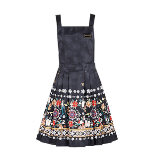 防泼水围腰交叉带围裙耐污防油罩衣家用厨房做饭工作服干活男女款