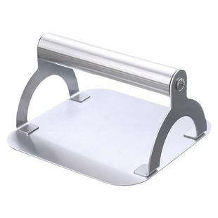 智途不锈钢压饼神器家用烙手抓饼汉堡煎肉排铁板烧烤工具压面皮机