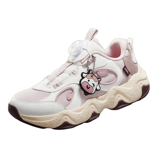 墩墩鞋丨安踏儿童运动鞋女童鞋25冬新款犟弹厚底复古老爹鞋女跑鞋