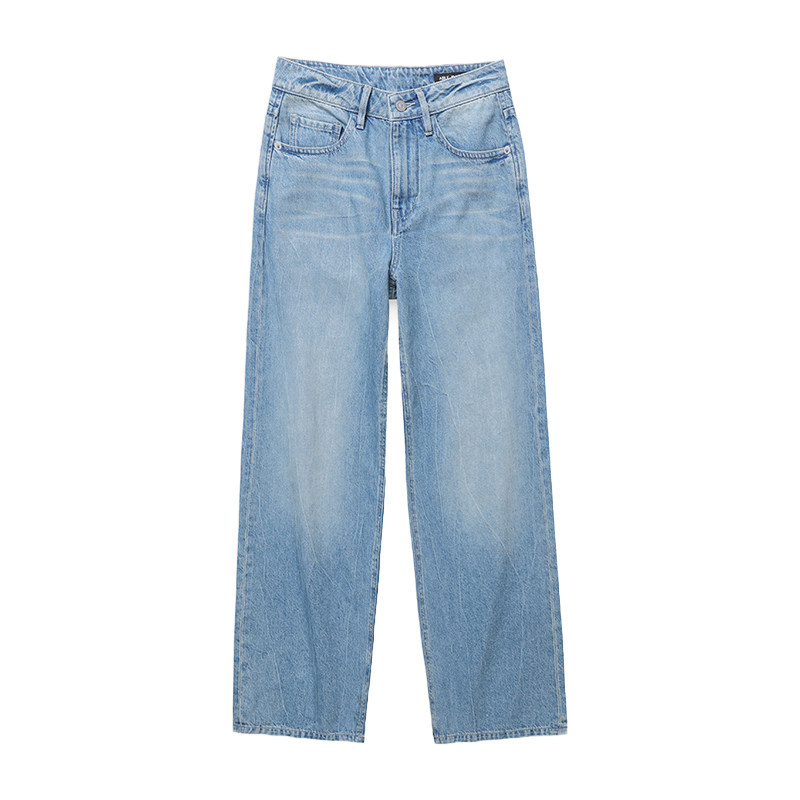 ABLEJEANS女士复古宽松牛仔裤