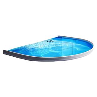 挡水条浴室加高防水条可弯曲卫生间干湿分离淋浴房隔水自粘地面挡