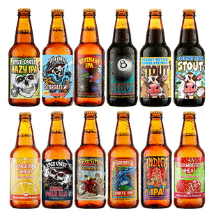 进口迷失海岸精酿啤酒花生酱双倍快艇香草黑八幽灵浑浊亡魂IPA
