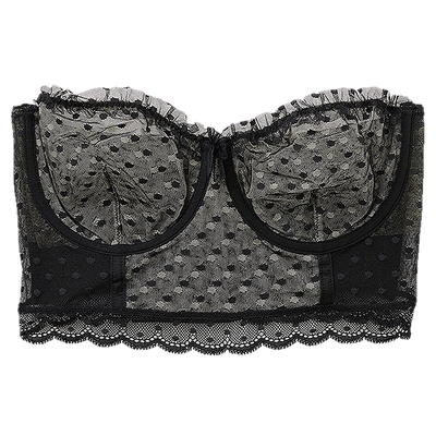 Intimissimi意舒漫性感双色波点无衬垫抹胸式文胸RB2565F