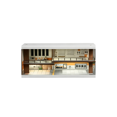 164双层展厅车库场景模型