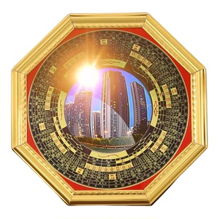 八卦镜凸镜挂件家用大门口窗户阳台九宫凹镜子家居店铺门口摆件