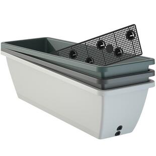 阳台草莓专用长方形种植盆网红挂式花盆塑料种菜霍伦盆栽家庭室外