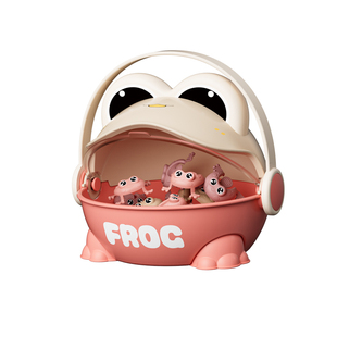 弹跳蛙儿童按按乐益智跳跳青蛙父亲子互动双人益智游戏专注力训练