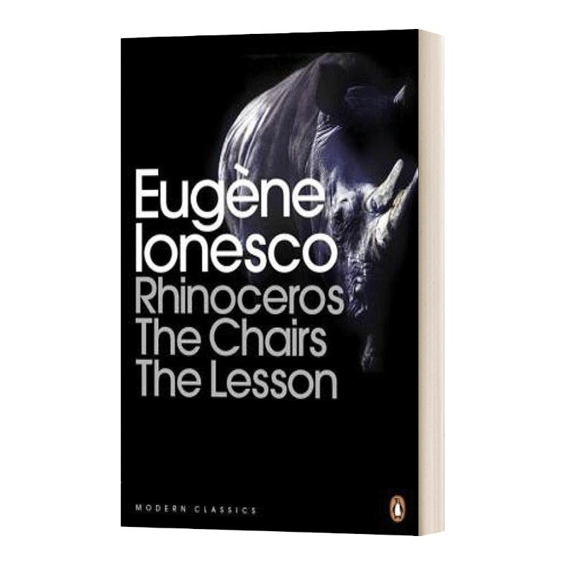Rhinoceros The Chairs The Lesson middot 进口英语原版书籍