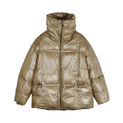 outlets短款速写奥莱立领