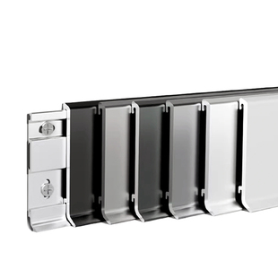 新款加厚铝合金踢脚线4公分6cm8cm极窄不锈钢墙贴金属卡扣地脚线