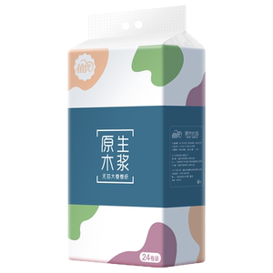 云可柔24卷5.5斤卫生纸实惠装