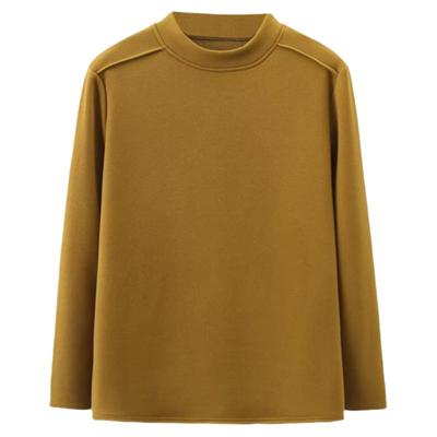 2025秋冬大码德绒打底衫女上衣