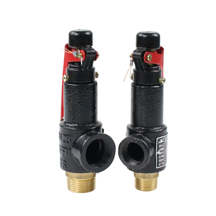 弹簧式丝扣安全阀 A27W-10T/16T 储气罐铸铁安全阀DN15 20 25 32