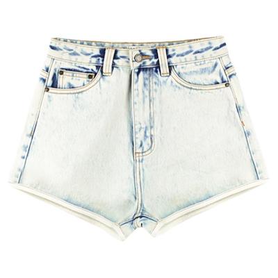 明星同款牛仔超短裤龙脸