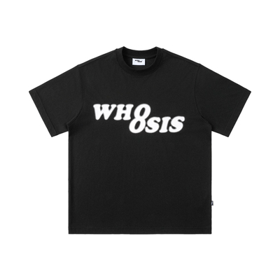WHOOSIS（不知其名）幻影logo云柔隔热速干棉短袖T恤夏季运动户外