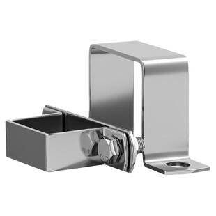 304不锈钢方卡方形卡方管卡扣骑马卡抱箍欧姆直角支架卡箍u型管卡