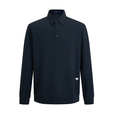 伦德马秋季长袖polo领T恤男上衣