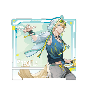 艾漫正版 明日方舟周边手机支架立牌水月龙舌兰异客 茶会之约官谷