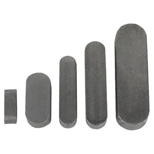 35钢淬火平键销A型高强度圆角键销轴销方料销子M3M4M5M6M8M10-M25