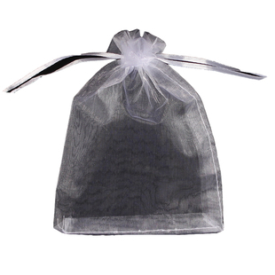 束口抓机娃娃包装袋毛绒玩具收纳礼物袋公仔熊偶自收紧封口大纱布