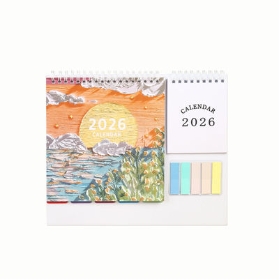 免费定制/工厂直发/包邮加厚台历