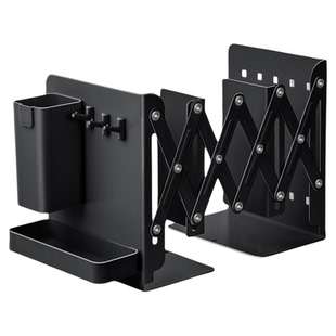 洞洞书立架伸缩书架桌面书架置物架书架书桌收纳置物架可伸缩书立折叠桌上书架学生教室书本收纳桌面收纳架