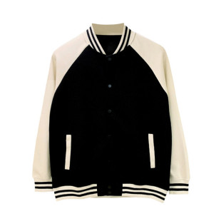 秋冬新款潮牌上衣棒球服男款美式复古潮流定制休闲拼色夹克外套男