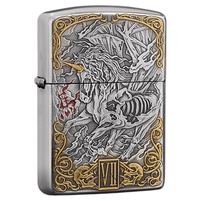 之宝暗黑十二生肖防风煤油打火机