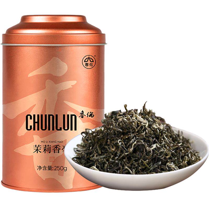 春伦福州茉莉花茶叶新茶特级浓香型福建绿茶花草茶官方旗舰店香毫