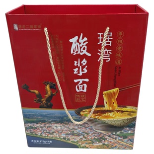 湖北襄阳特产正宗枣阳琚湾酸浆面琚老二精品礼盒装非遗特产美食