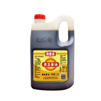 德馨斋2.15L黄豆酿造酱油