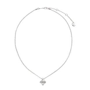 PUPILCASKET 飘零项链 纯银高级质感纹理挂坠项链