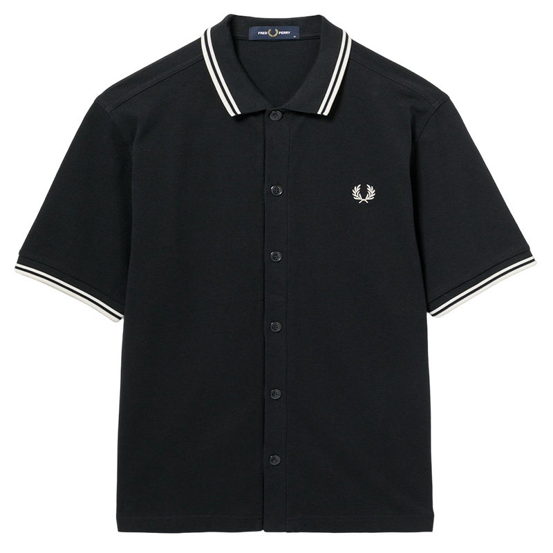 FREDPERRY翻领短袖衬衫