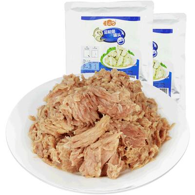 2袋装水浸寿司沙拉金枪鱼鱼肉