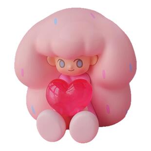 儿力力 抱爱心的白日梦小姐 艺术家树脂手办玩具送礼物