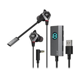 漫步者电脑游戏耳机入耳式电竞吃鸡fps三角洲专用usb接口有线声卡