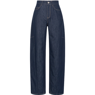 莱赛尔棉弯刀裤醋酸牛仔裤女2026