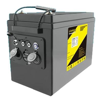 LiitoKala DC-12V 200ah 可充电lifepo4电池组逆变器5V PD/12V