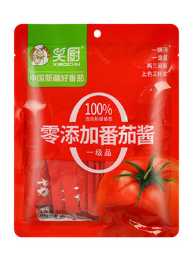 笑厨新疆纯番茄酱无添加防腐剂
