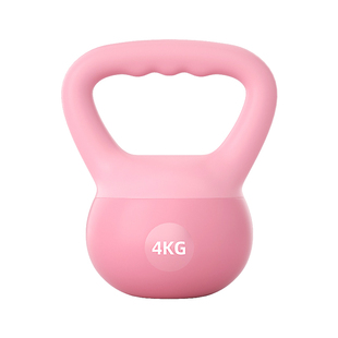 壶铃男士健身家用6/8/10/12kg力量训练软体器材提壶铁砂软底提壶