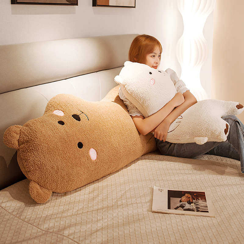 可爱大熊抱枕睡觉女生侧睡夹腿枕头宿舍大学寝室床上靠垫靠枕男生