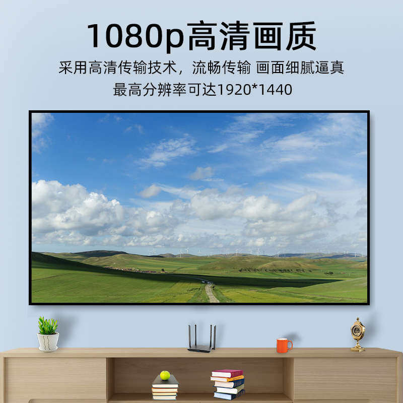高清VGA网络网线延长器100米300米VGA转rj45信号放大增强传输器