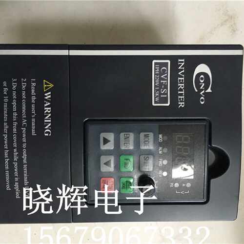 议价康沃变频器FSCS01.1-1K50-1P220-A-AP-NNNN-01V01 1.5kw 220v