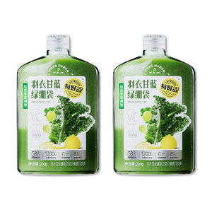 【k姐推荐】每鲜说羽衣甘蓝绿绷袋果蔬汁开袋即饮独立包装