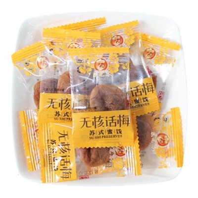 采芝斋话梅苏州特产蜜饯果脯