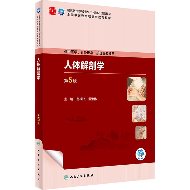 人体解剖学第5版人卫内科方剂针灸养生儿科护理外科推拿习题集骨伤经络腧穴中西医临床高职医学自学入门教材诊断中药中医基础理论