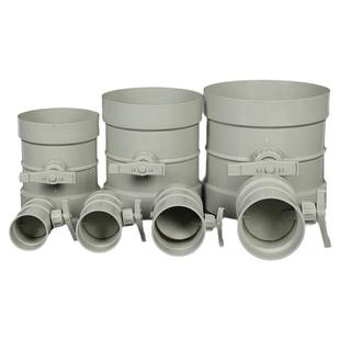 pvc风量调节阀风门风阀管道止风阀pp阀门开关调风阀手动调节风阀