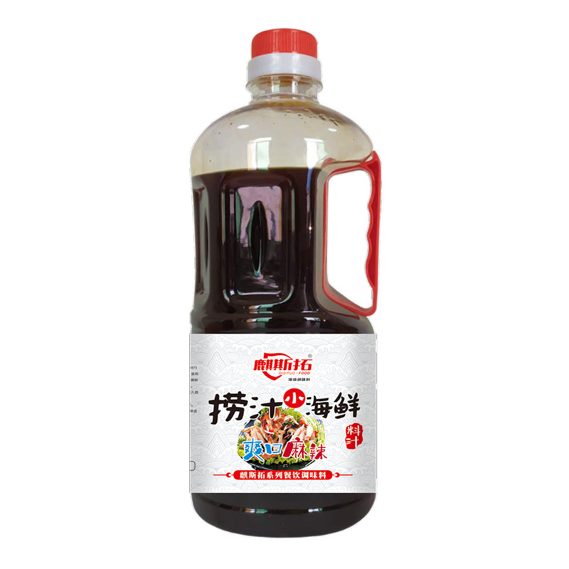 捞汁小海鲜调料香辣爆头八爪鱼