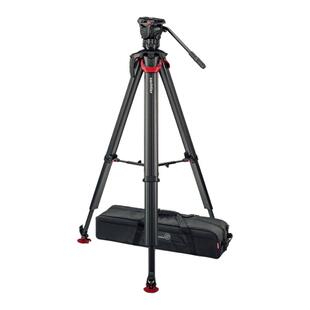 沙雀/萨拿flowtech 75+ACE XL液压云台摄像打鸟碳纤维三脚架套装